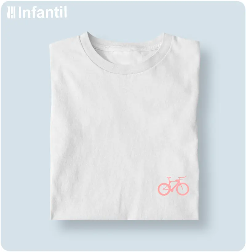 Camisa Infantil Time Trial Rosa