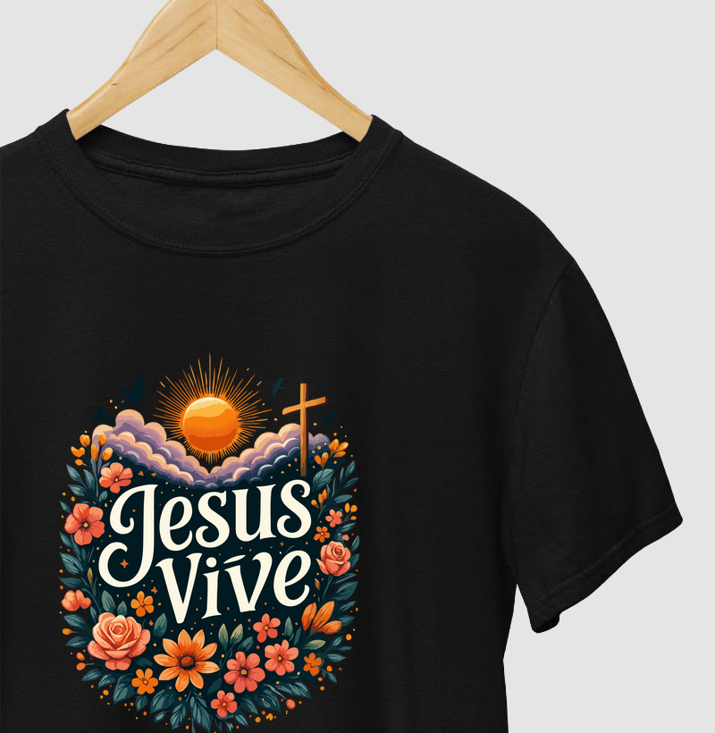 Camiseta Jesus vive