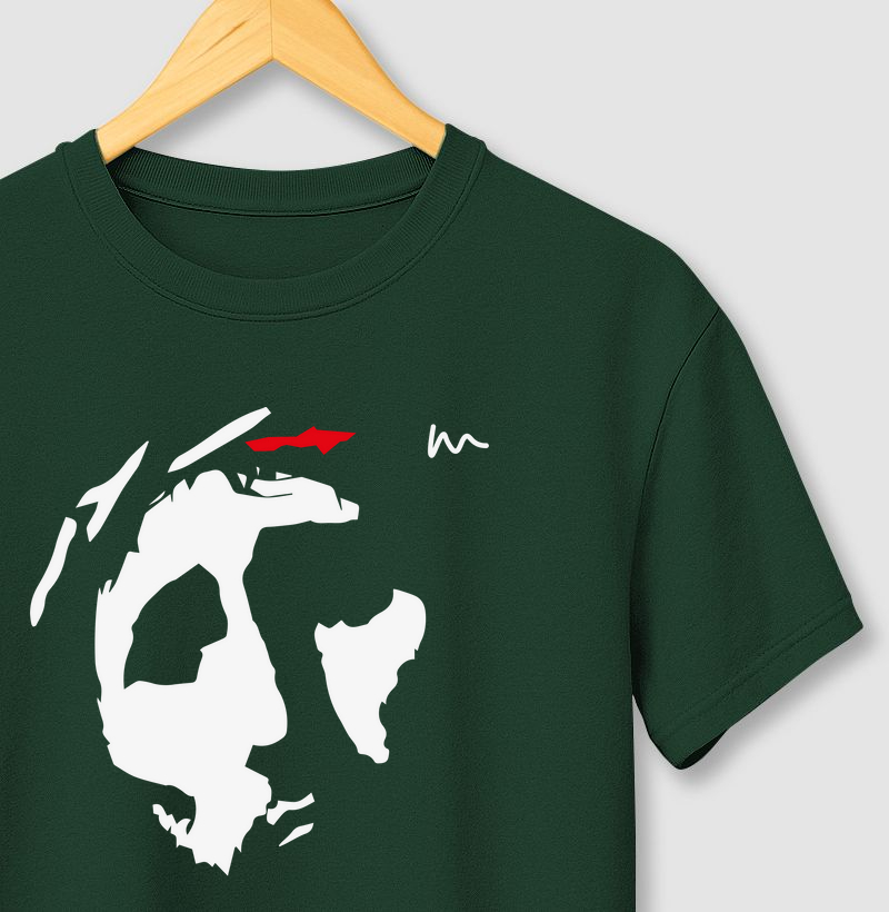 Camiseta e babylook Rosto de Cristo