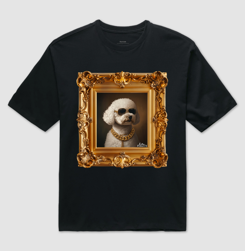 Quadro Poodle de Oculos