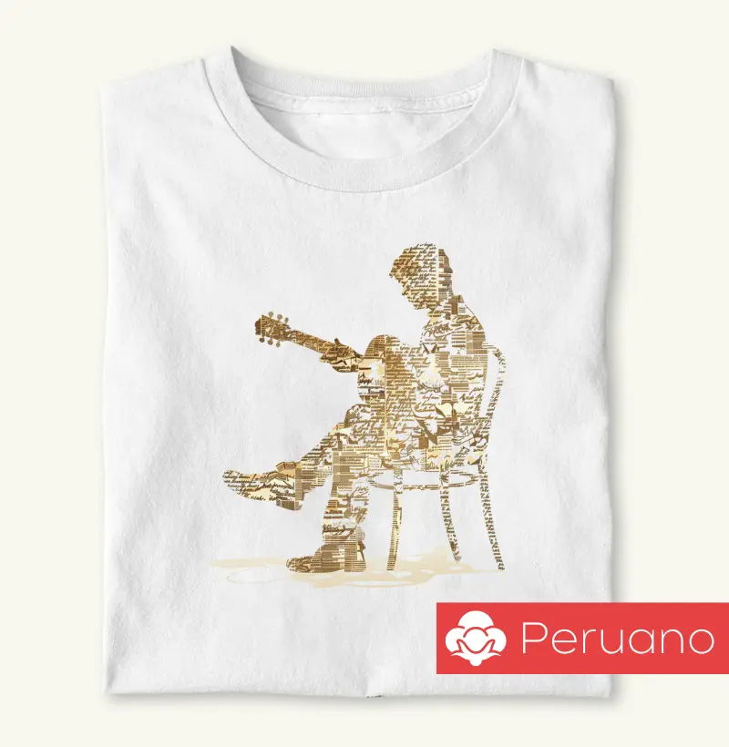 Acoustic Guitarist in Motion