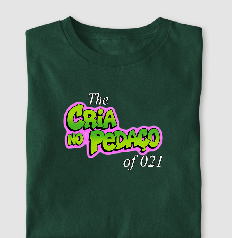 Camiseta Cria no Pedaço