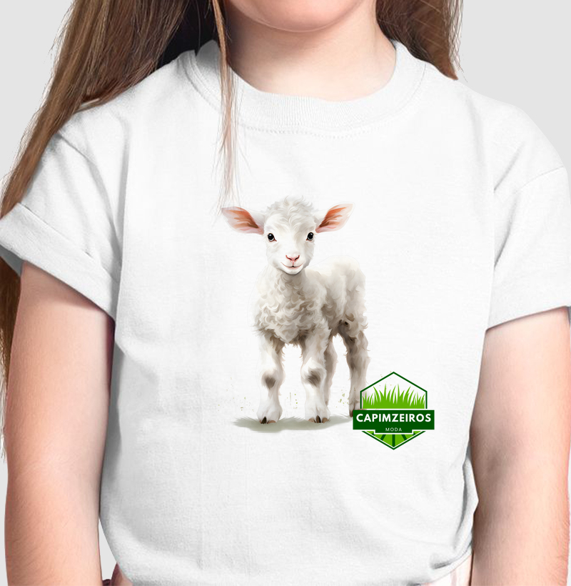 Camiseta Infantil Unissex Capimzeiros - Ovelhas & Bodes 5