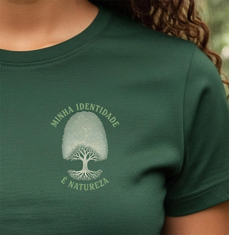 Minha Identidade é Natureza - Minimalista