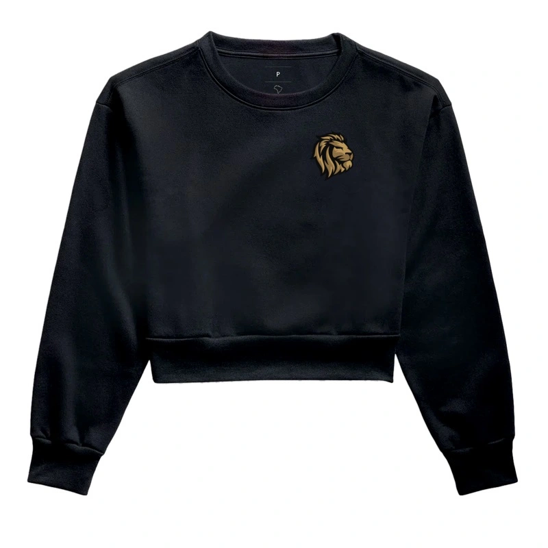 Moletom Cropped "Lion"