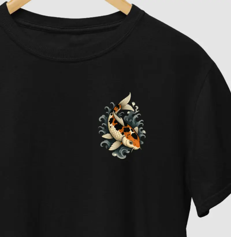 Carpa Nadando Para Baixo