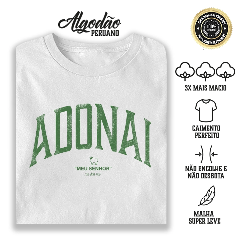 Adonai- Algodão Peruano