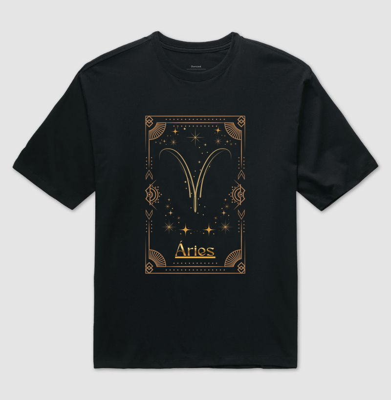 Áries - Estampa Tarô Místico