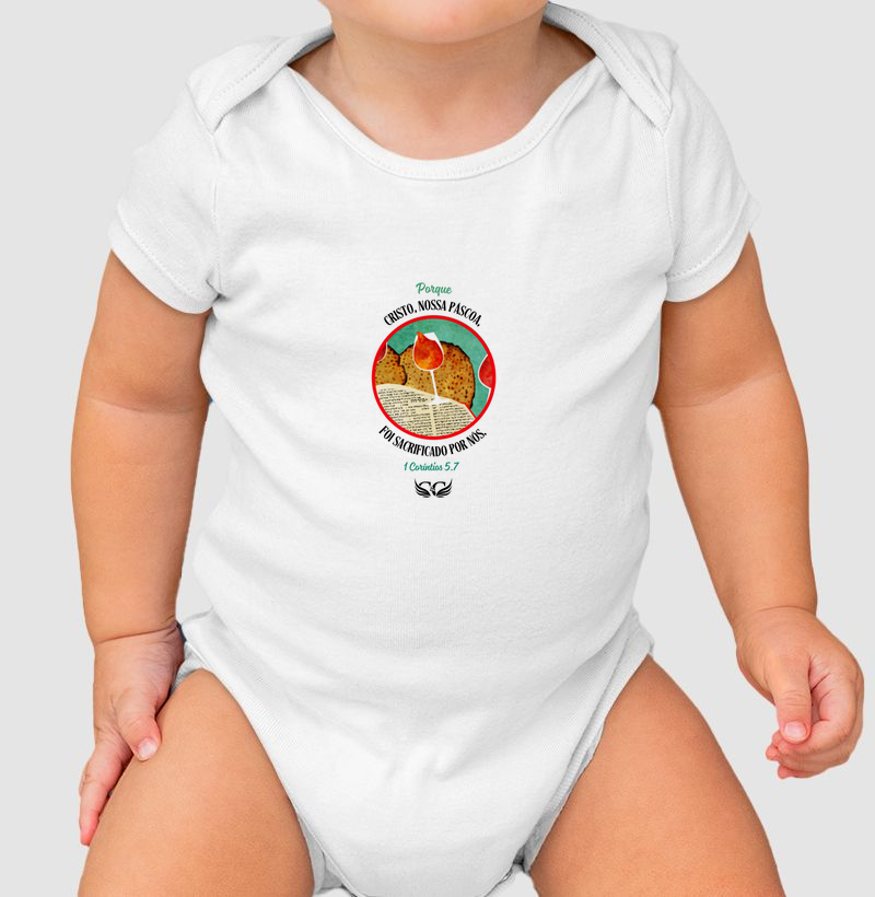 Body Baby Cristo nossa Páscoa