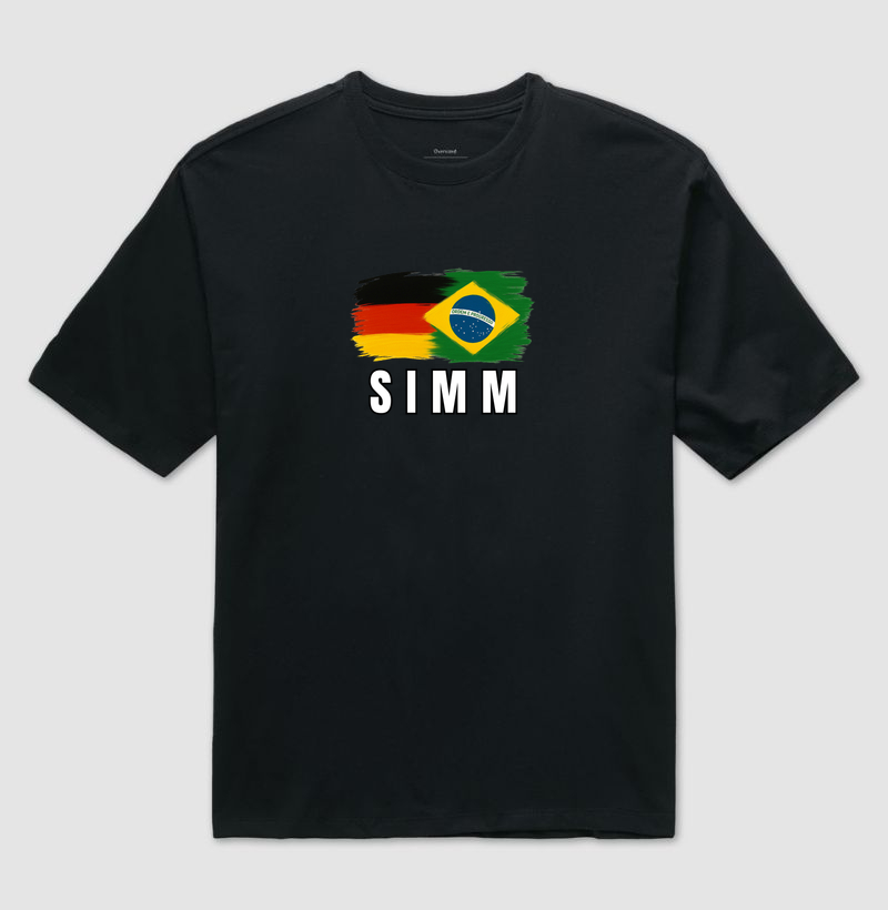 Simm  - Camiseta Oversized