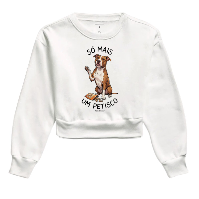 CROPPED MOLETOM PITBULL PETISCO