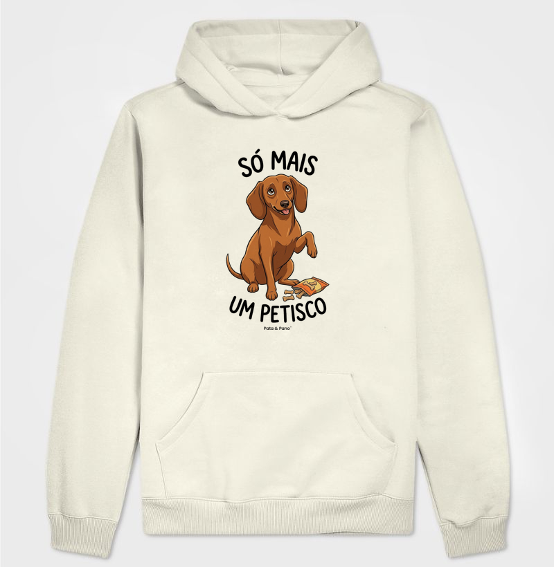 HOODIE MOLETOM DACHSHUND SALSICHA PETISCO