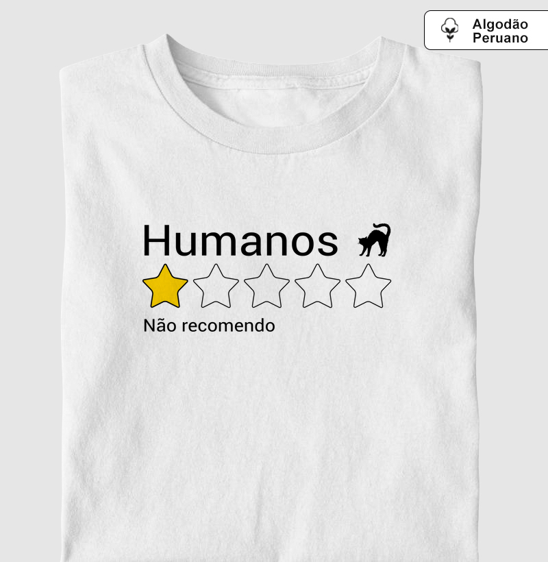 Avaliação de Humanos: Não Recomendo!