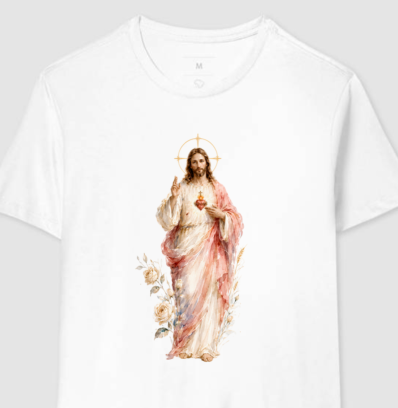 Jesus Cristo Pintura - Camiseta