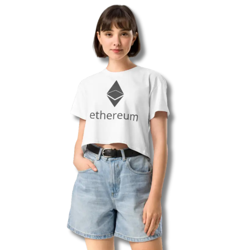 Cropped Ethereum Logo e Nome