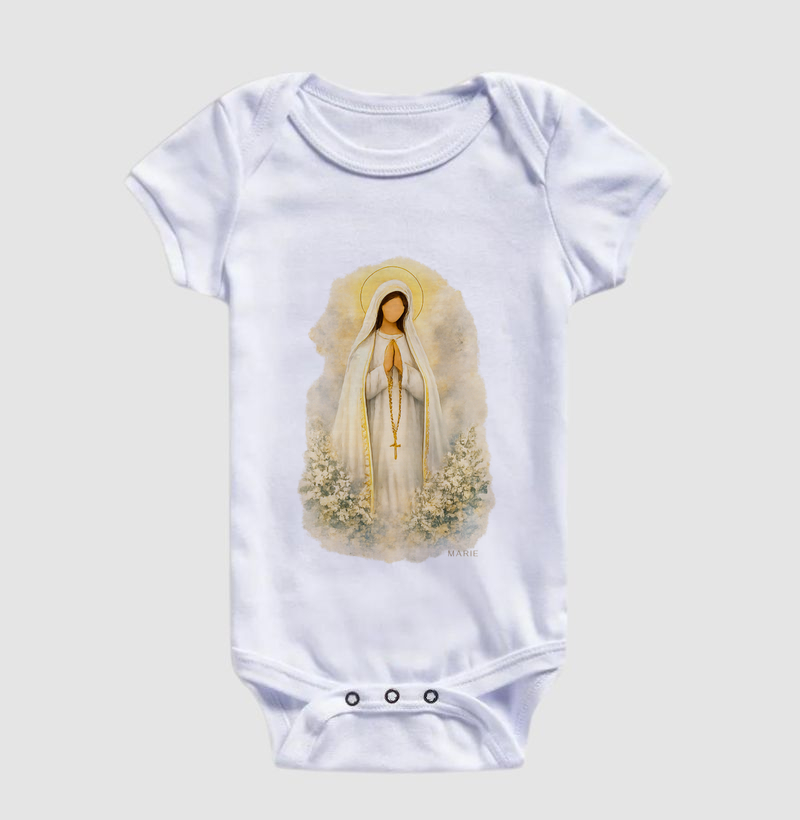 Nossa Senhora de Fátima Aquarela