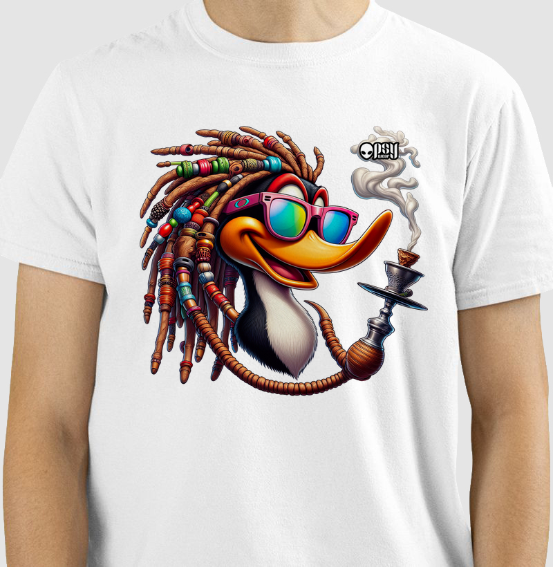 Pato Rastafari e seu Narguilé