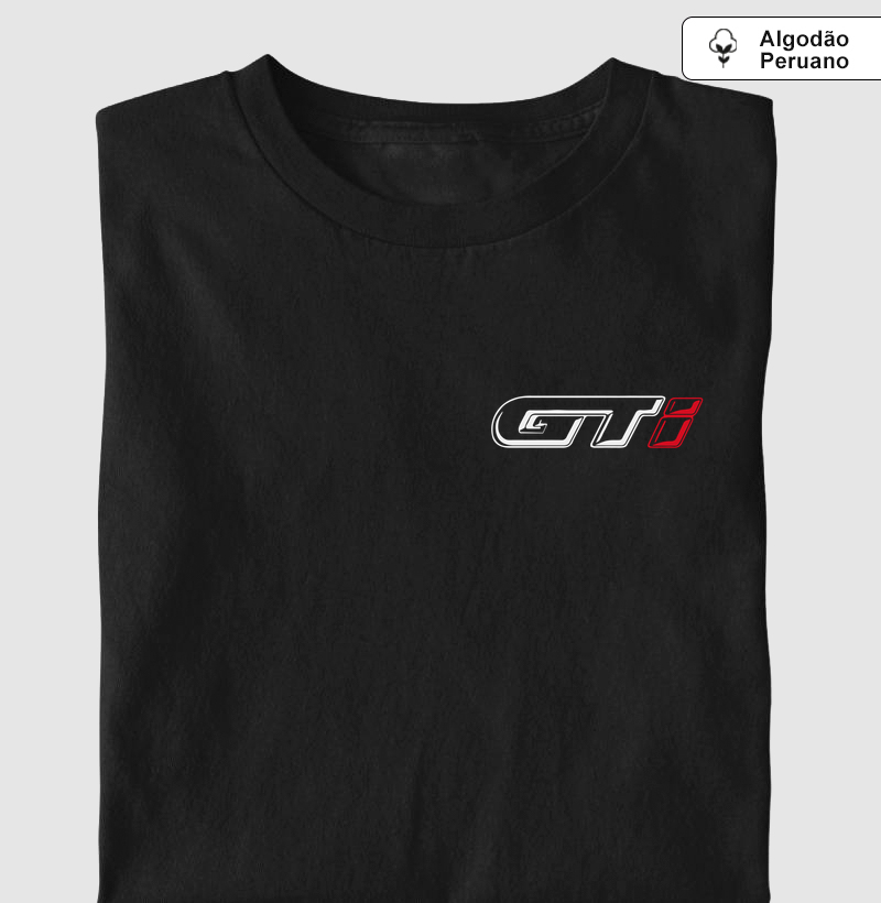 Emblema Gol GTI - Camiseta Algodão Peruano