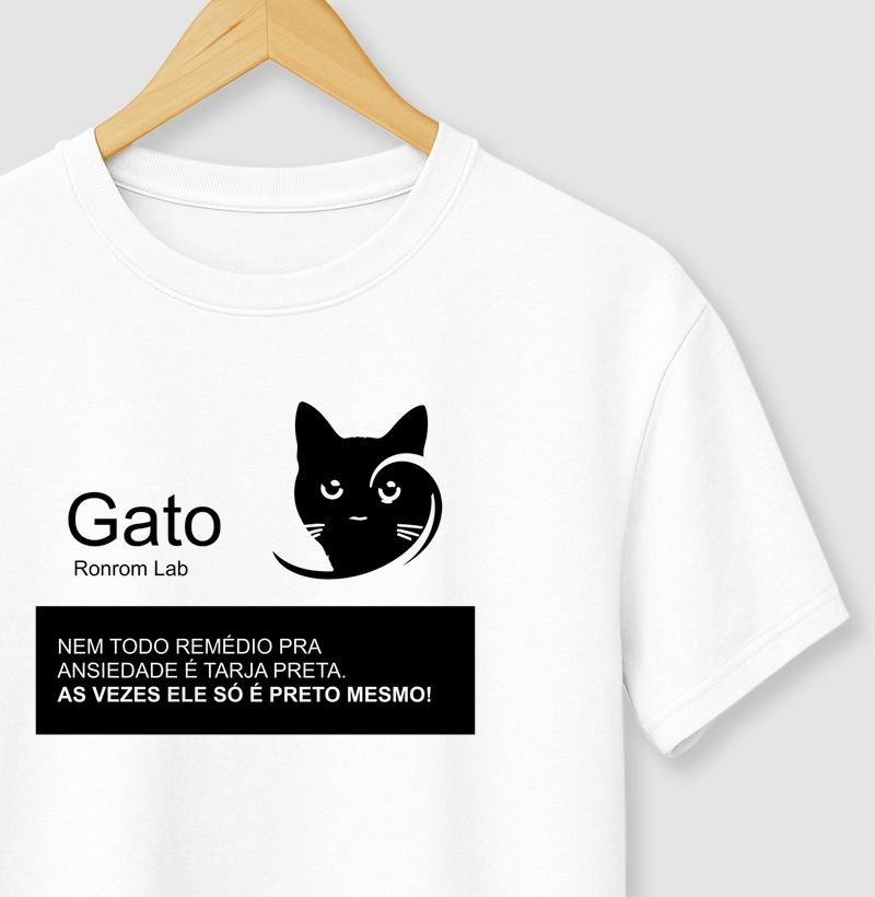 Nem todo remédio pra ansiedade é tarja preta. As vezes ele só é preto mesmo!