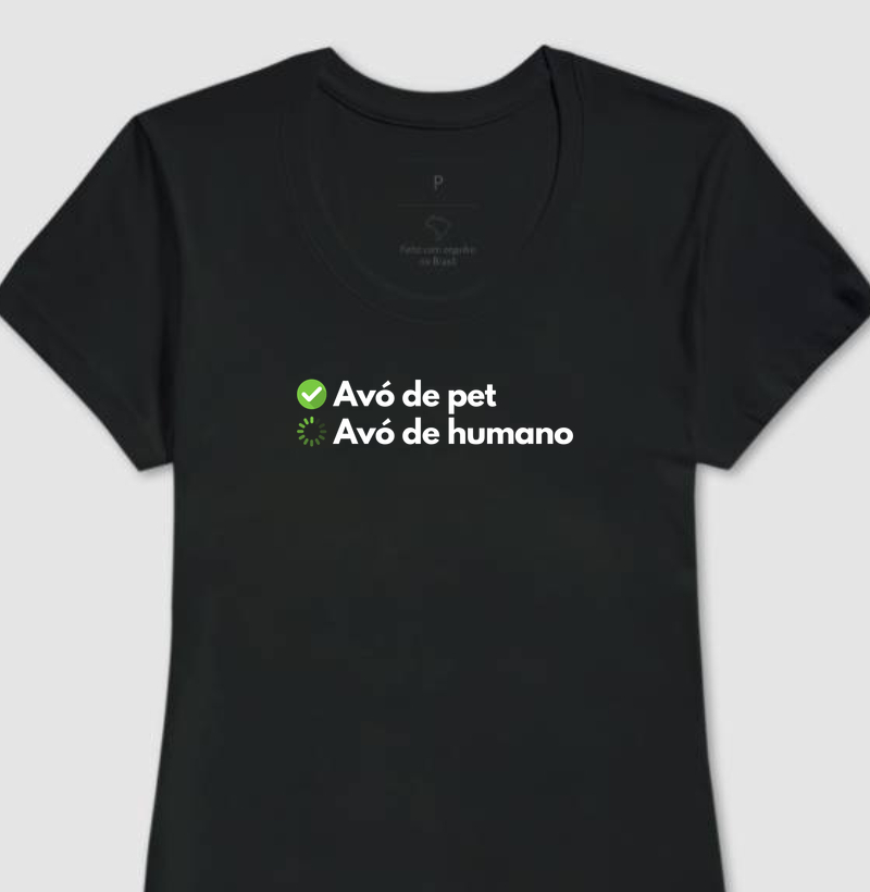 Avó de pet: check. Avó de humano: em progresso