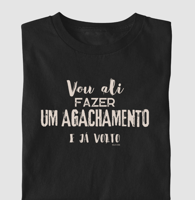 Vou ali fazer um agachamento e já volto