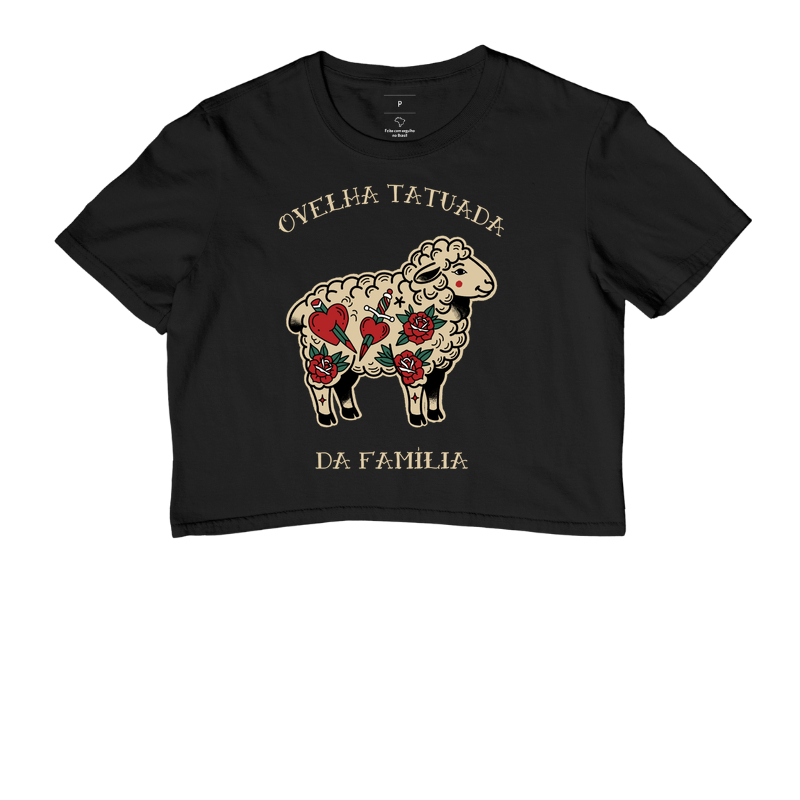 Ovelha Tatuada Da Família
