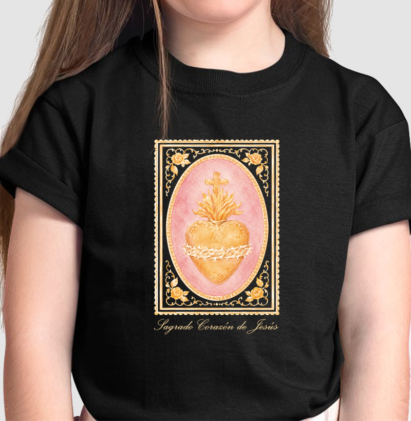 Tshirt Sagrado Corazón de Jesús