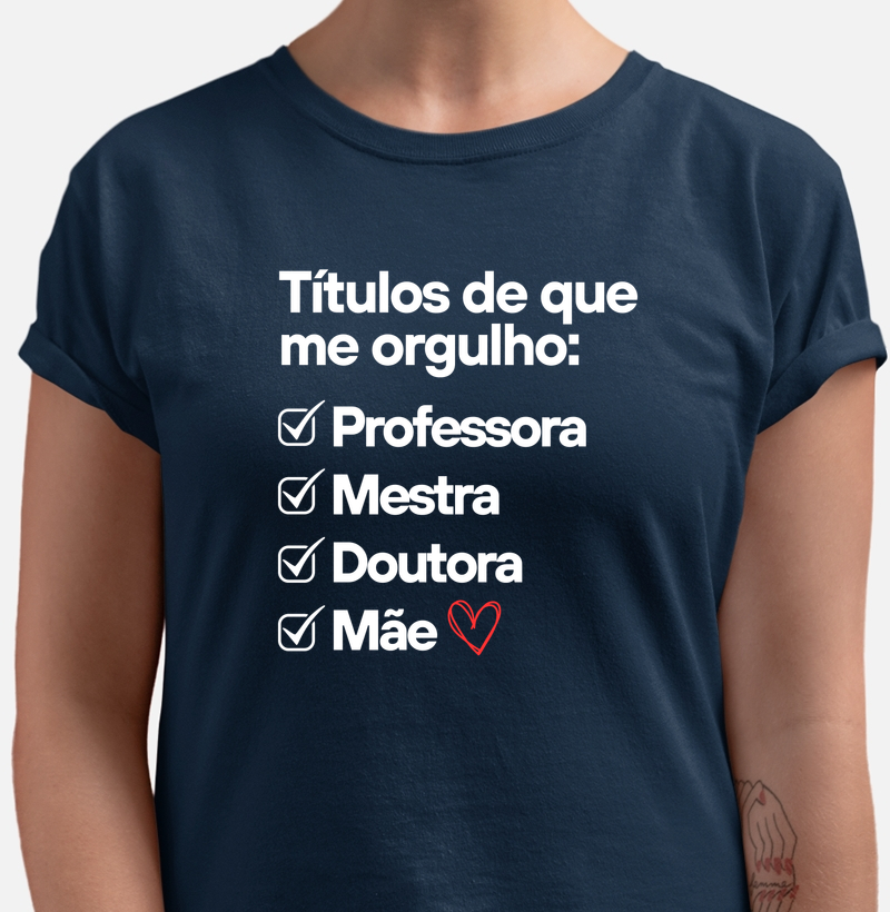 Títulos de que me orgulho - personalizada