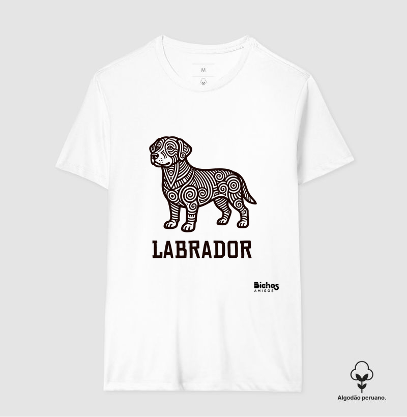 Labrador Mesoamericanos - Camiseta Algodão Peruano