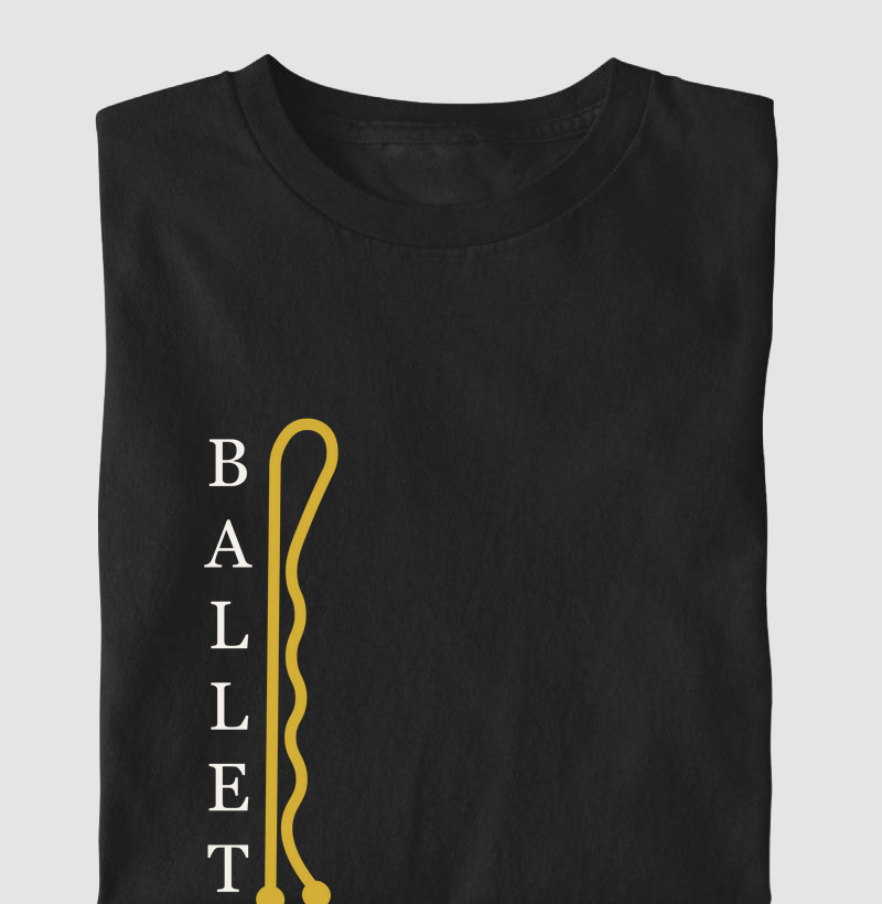 Grampo BALLET -> dourado