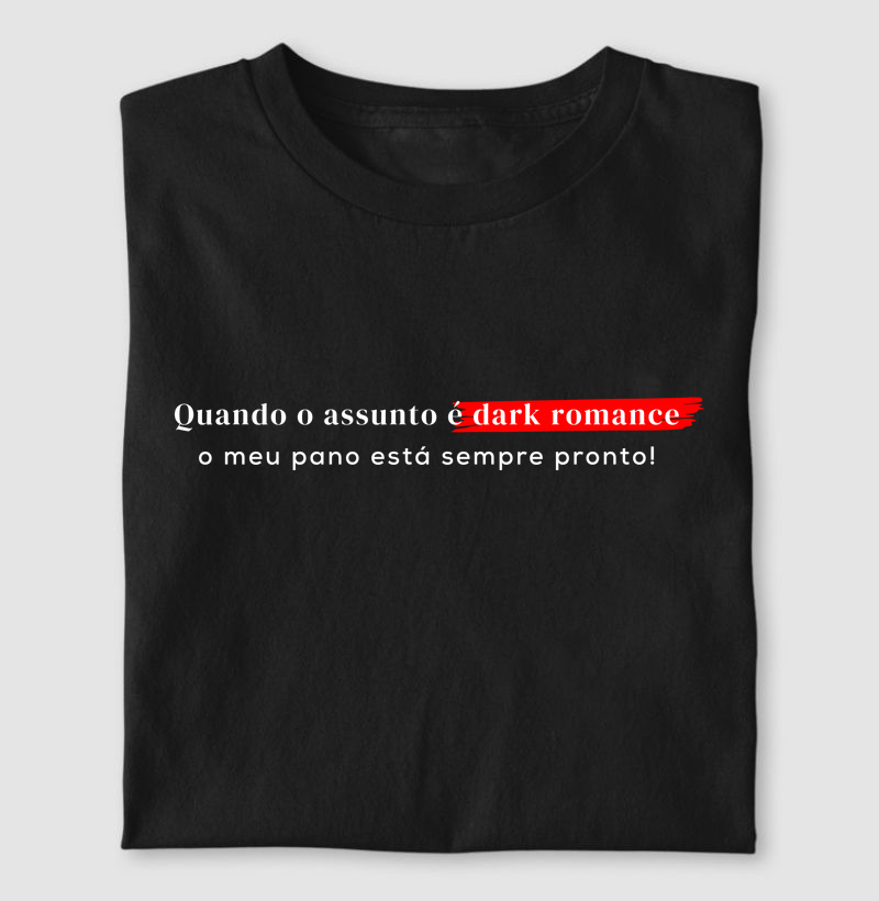 O meu pano está sempre pronto