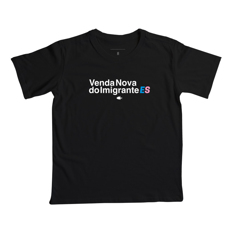 Cidades Venda Nova do Imigrante ES Colorido - Mini - #28972 - Camiseta Infantil