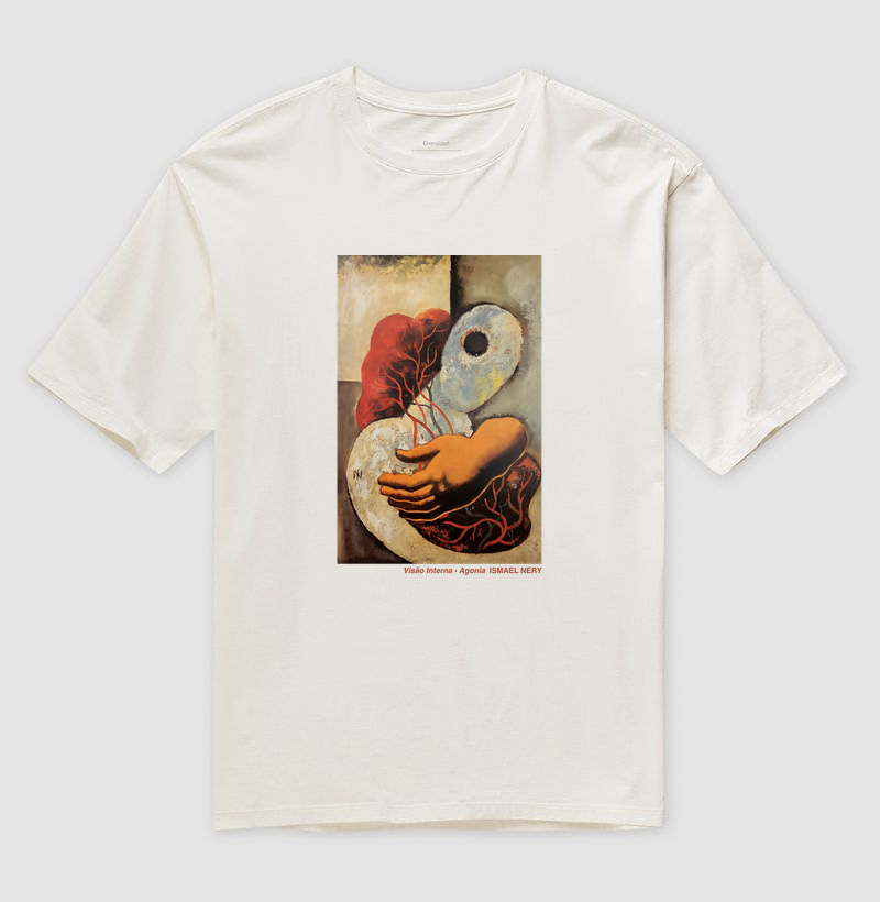 Visão Interna - Agonia (1931) - Ismael Nery - Camiseta Oversized
