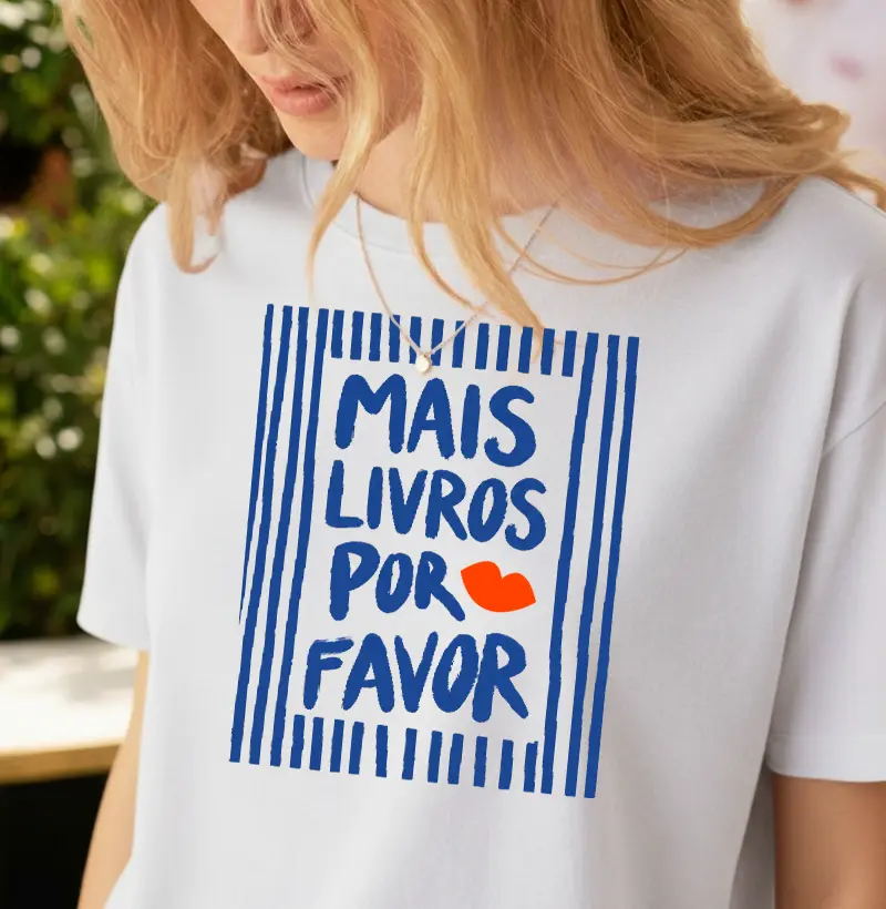Mais livros por favor