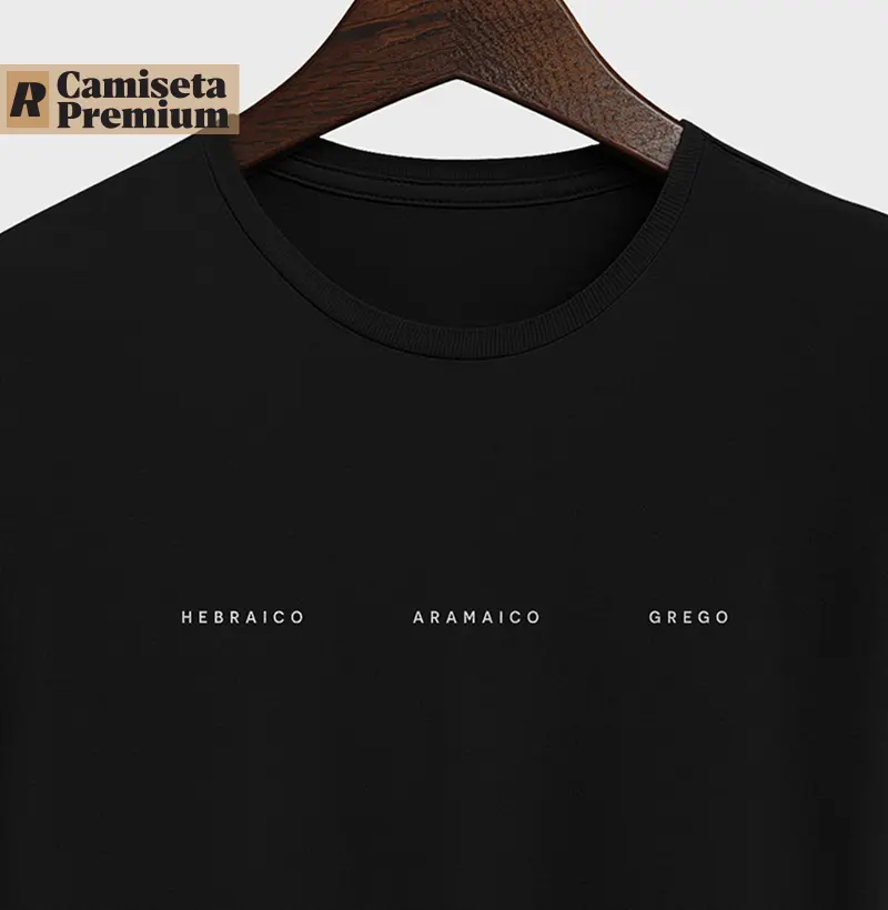 Camiseta ORIGINAIS - Algodão Peruano