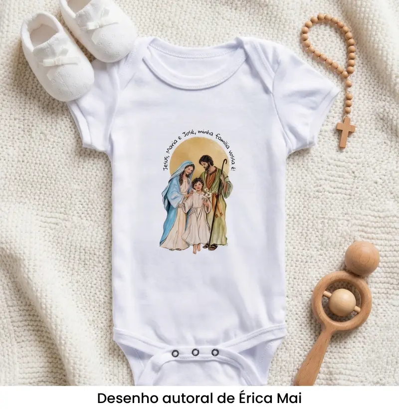Jesus, Maria e José, minha família vossa é!