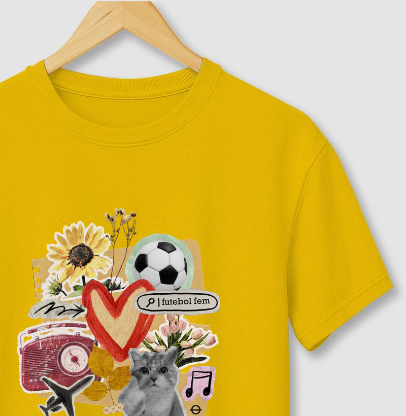 colagem futebol fem e outros amores gato