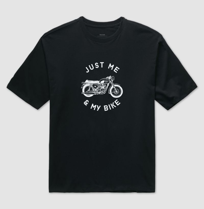 Camiseta Just Me and My Bike