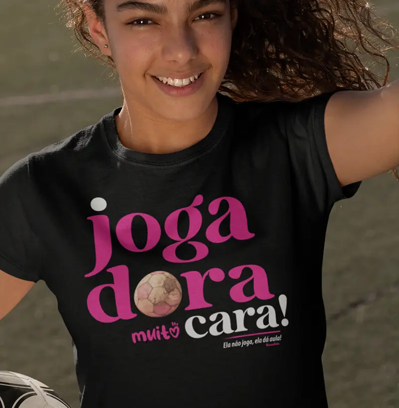 Baby Look Jogadora Cara