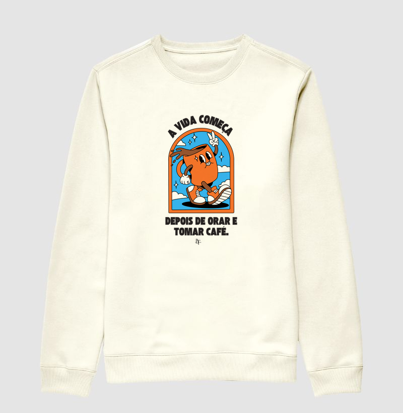A vida comça depois de orar e tomar café