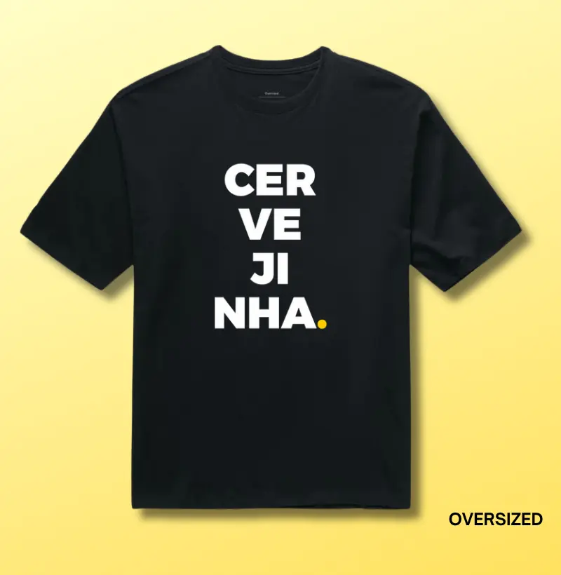 Cervejinha - Camiseta Oversized
