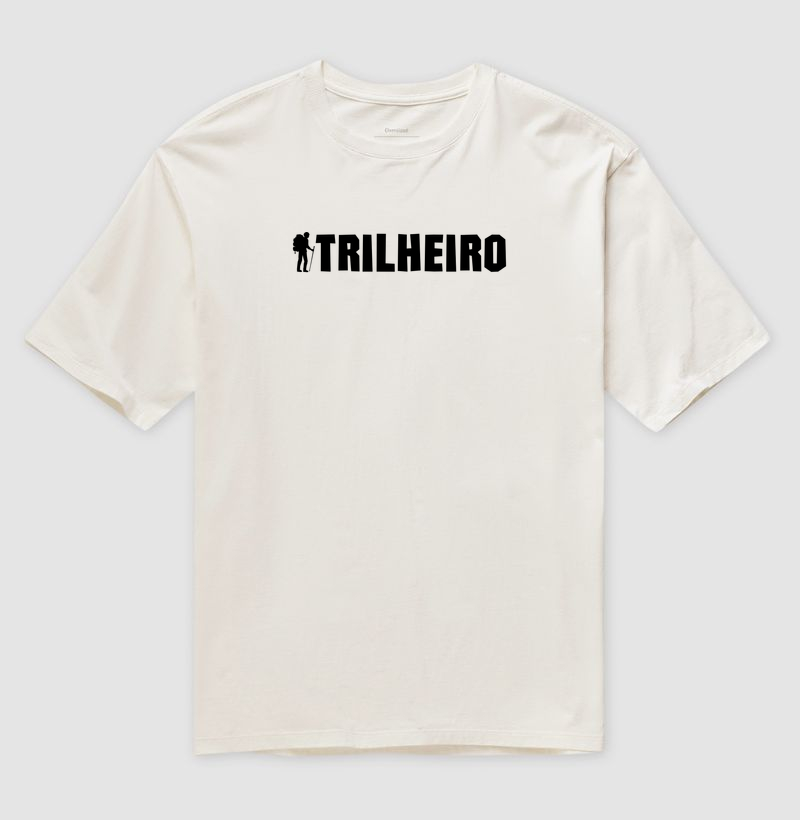 Camiseta Trilheiro Oversized.