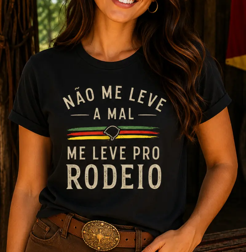 Não me leve a mal, me leve pro rodeio