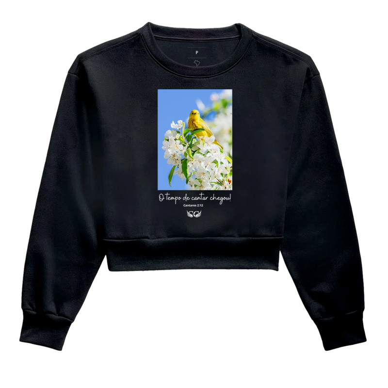  Camiseta Feminina Personalizada O Tempo de Cantar Chegou! Cantares 2.12