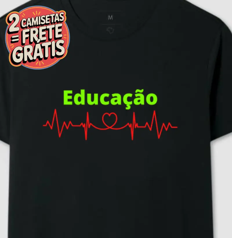 Camiseta Educação