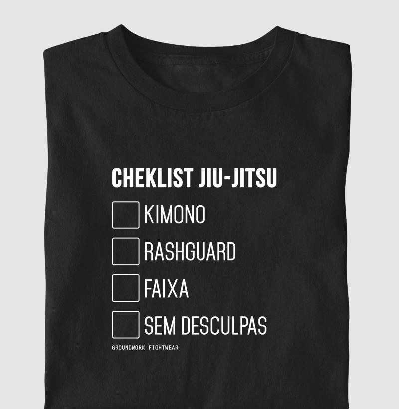 Checklist jiu-jitsu