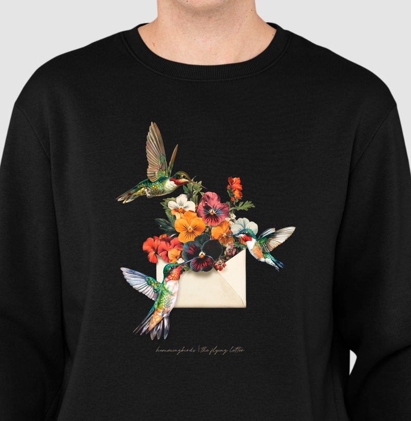 Colagens - Beija-Flores Carteiros - Moletom