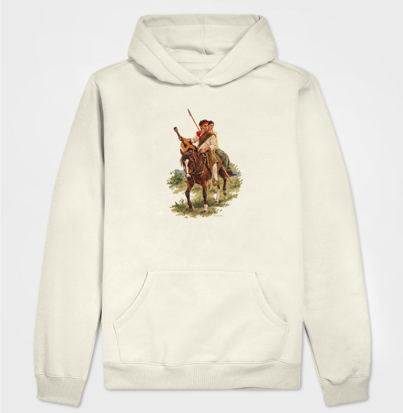 China, Guitarra y Camino - Hoodie Moletom