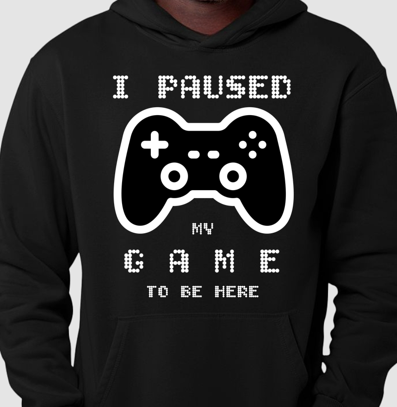 I Paused My Game To Be Here