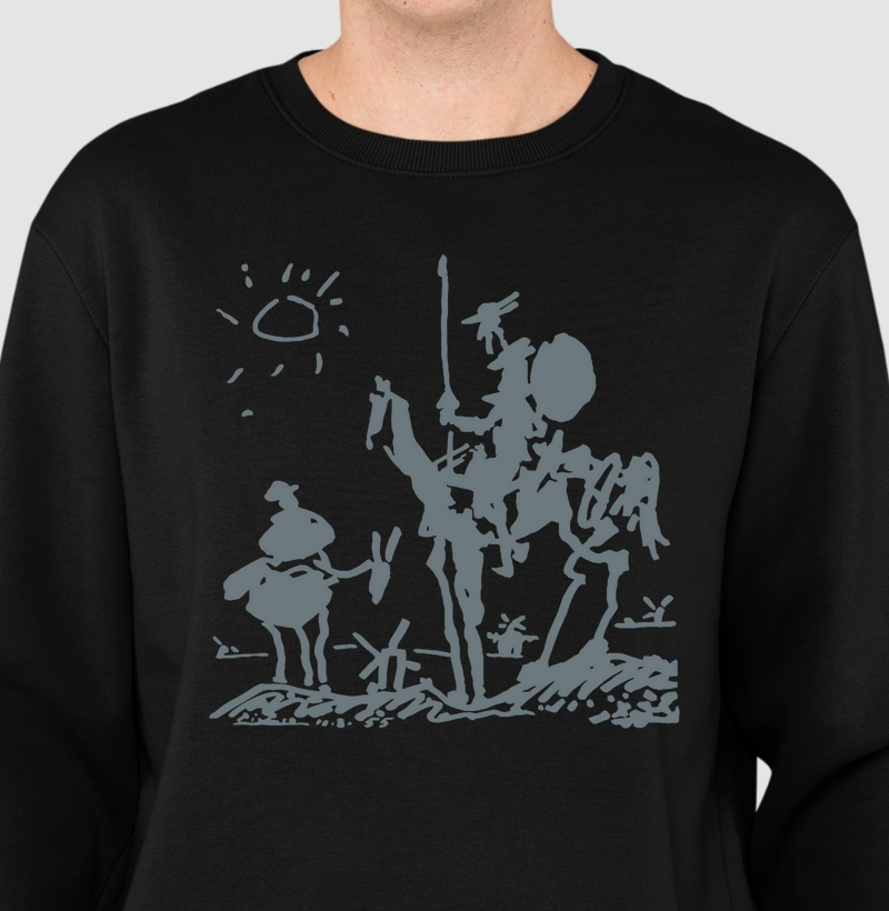 Dom Quixote Sueter Slim Moletom
